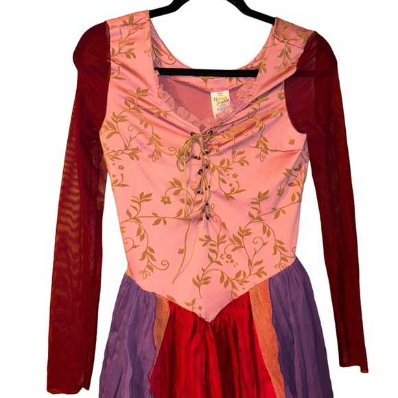 HOCUS Pocus Sarah Sanderson adult costume small 4/6 dress - Picture 3 of 5